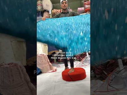 Stylish Blue green Lehenga