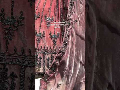 Astonishing maroon Lehenga