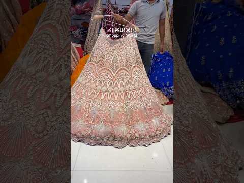 Handwork baby Pink pastel Lehenga