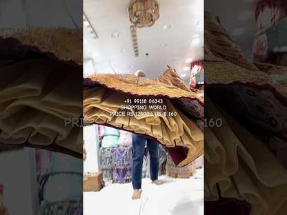 bridal Girlish maroon Lehenga