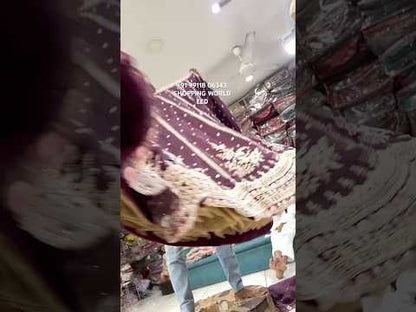 Amazing purple lehenga