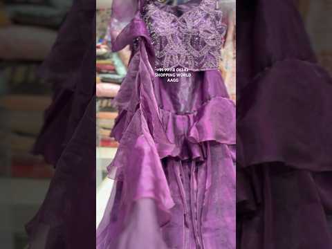 Astonishing purple lehenga❤️