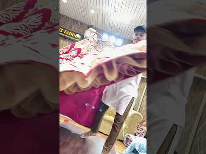 Lovely red peacock ball bridal lehenga