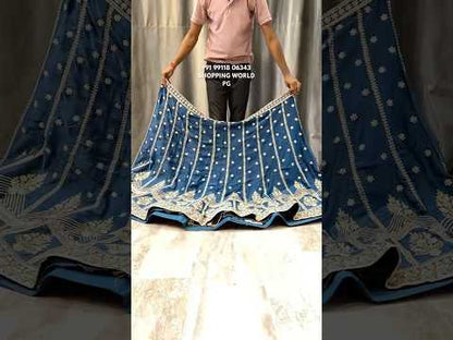 Awesome blue lehenga