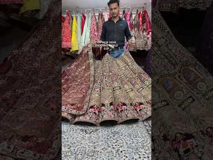 Fabulous Ball rajwada bridal Lehenga