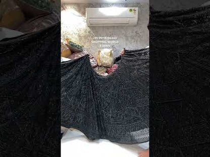 Designer black lehenga