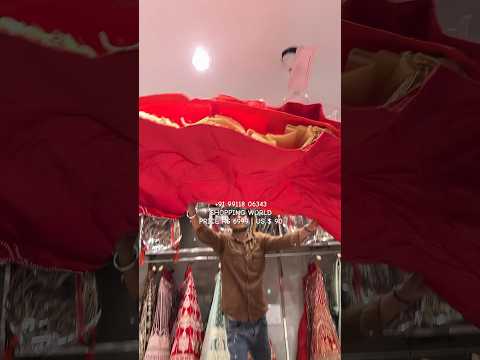 जबरदस्त लाल पार्टीवियर लहंगा