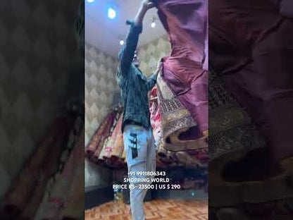 Royal Red Ivory Ball Lehenga