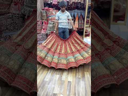 Rani Pink Ball Bridal Lehenga