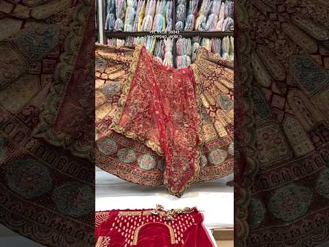 Awesome maroon bridal Lehenga