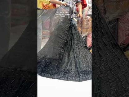 Good looking black handwork Lehenga