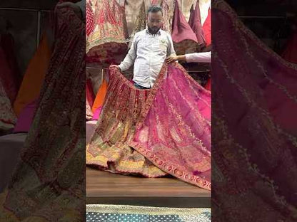 Awesome rani pink bridal Lehenga