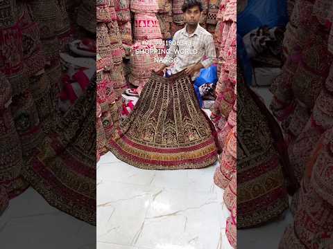 Maroon Doli Barat Bridal Lehenga