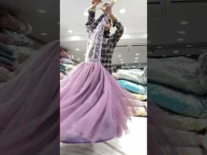 Tremendous fish cut gown