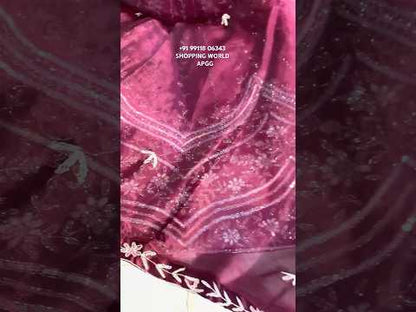 Lovely maroon lehenga