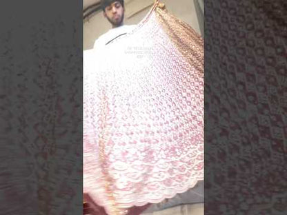 Amazing peach pink lehenga