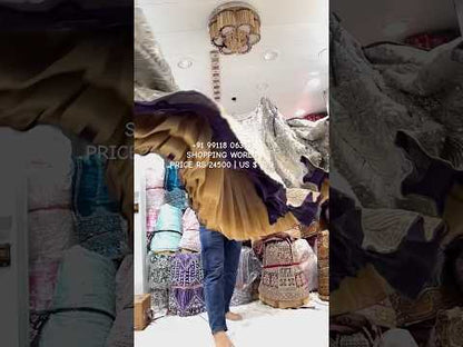 Extraordinary purple Lehenga