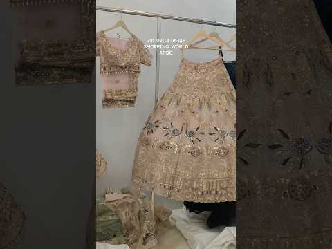 Pretty Baby pink peacock Crop Top Lehenga