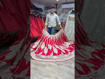 Red Bridal Lehenga