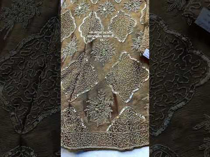 Tremendous golden lehenga