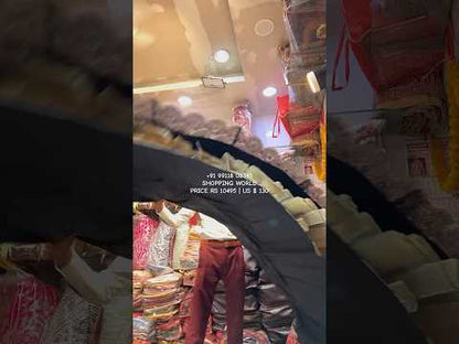 Fantastic black partywear lehenga �