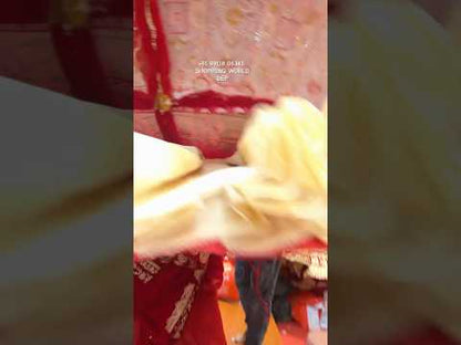 Majestic red bridal Lehenga