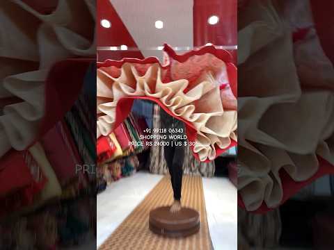 Designer Red pink Lehenga