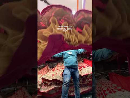 Lavishing peacock ball bridal lehenga