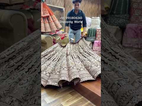 Maroon Ball Bridal Lehenga