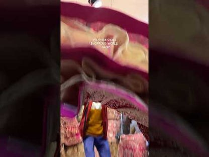 Designer red bridal Lehenga