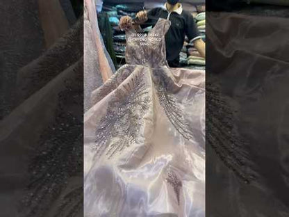 Something different peach gown