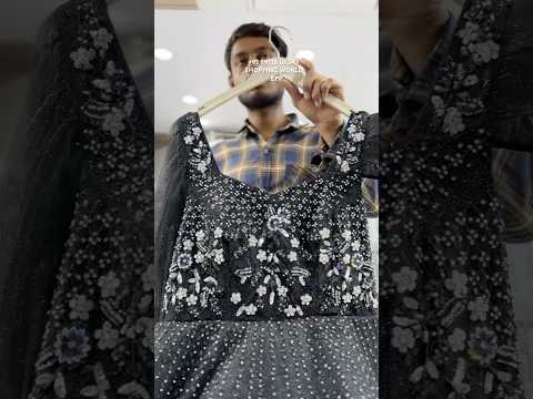 Eye catching black gown