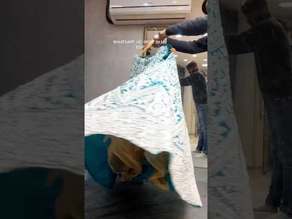 Tremendous rama green crop top lehenga