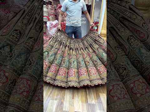 Maroon Heavy Ball Bridal Lehenga