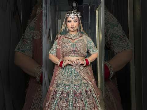 Pleasing Sea green peacock Ready to wear Crop top Lehenga