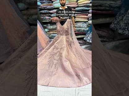 Something different peach gown