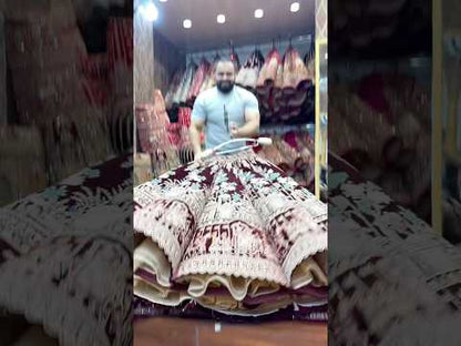 Maroon doli barat Ball Bridal Lehenga