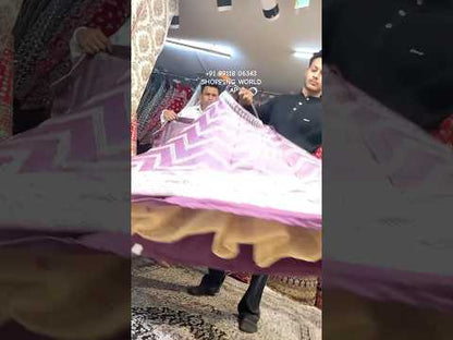 Charming pink lehenga