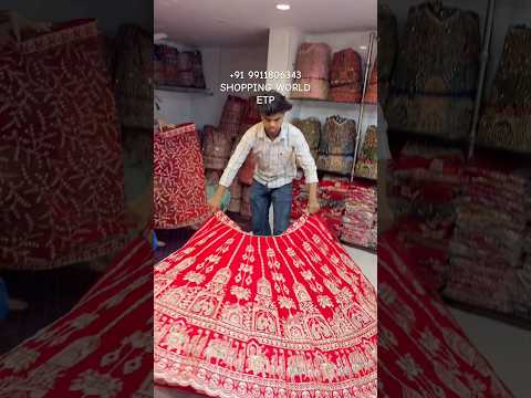 Rani pink Doli Barat Bridal Lehenga