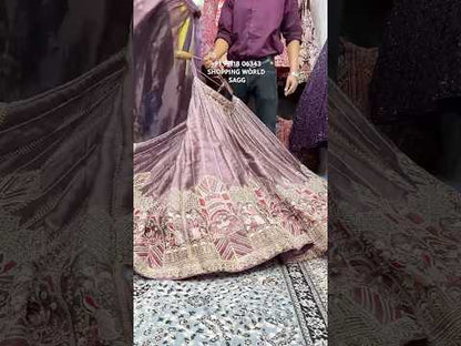 Fair light purple lehenga