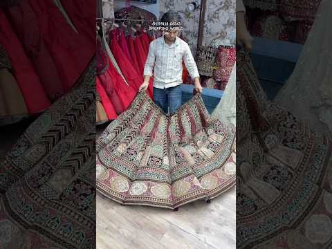 Maroon Ball Bridal Lehenga