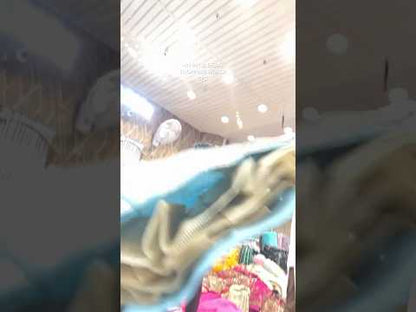 Fabulous sky blue lehenga