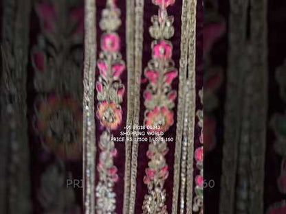 Blogbuster maroon Lehenga