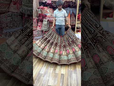 Maroon Peacock Ball Bridal Lehenga