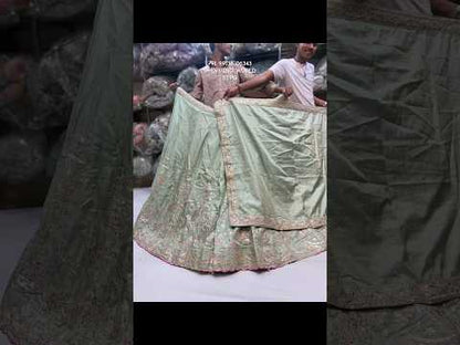 Fantastic green Lehenga