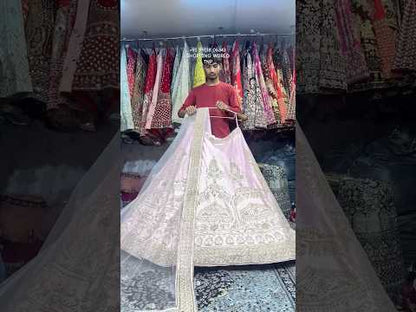 शानदार गुलाबी लहंगा