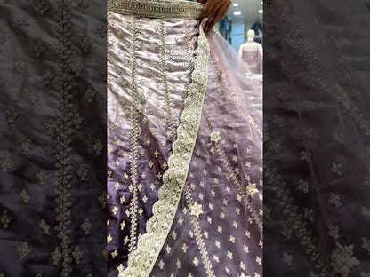Stunning purple pink lehenga