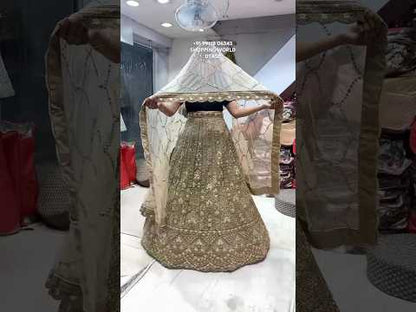 Gorgeous golden Lehenga