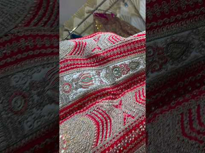 Extraordinary Red Lehenga