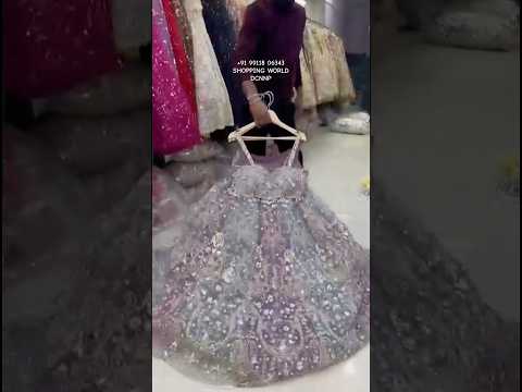 Good looking onion pink Pdp Ready to wear Crop top Lehenga